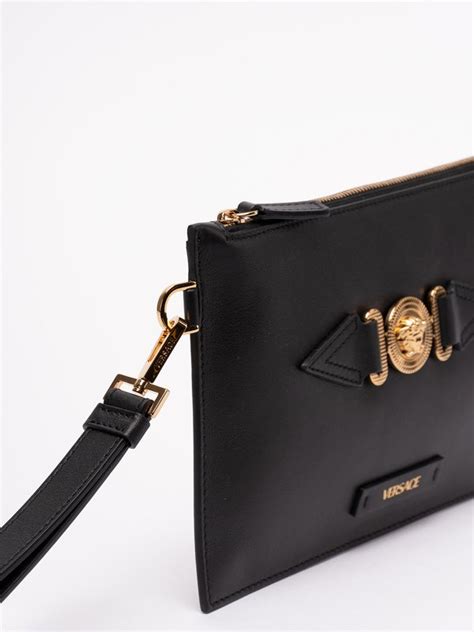 versace clutch schwarz|Versace clutch sale.